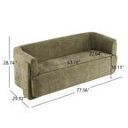 Christopher Knight Home Karsen Canapé 3 places moderne 77.56 en bois rembourré