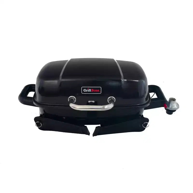 Grill Boss 1 Burner Portable Gas Grill, Propane Tabletop for Outdoor Cooking