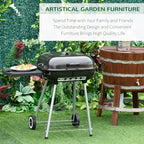 Gril de camping / Barbecue portable au charbon de bois