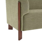 Canapé rembourré moderne en bois 3 places Christopher Knight Home Patcharee 80