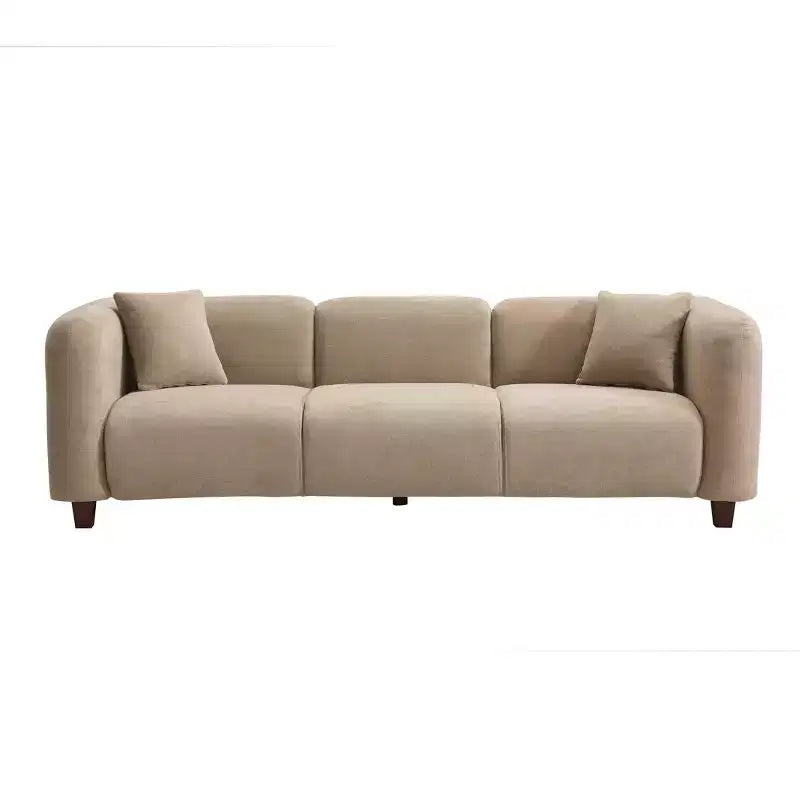 Christopher Knight Home Aldridge 87 Modern Apartment Sofa  Compact Shallow-Depth 3-Seater