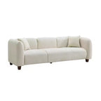 Christopher Knight Home Aldridge 87 Modern Apartment Sofa  Compact Shallow-Depth 3-Seater
