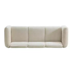 Christopher Knight Home Aldridge 87 Modern Apartment Sofa  Compact Shallow-Depth 3-Seater