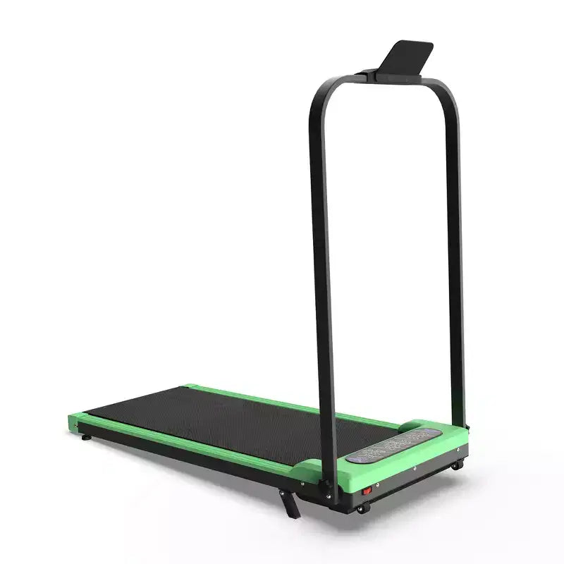 Whisen 2 in 1 Upgrade Foldable Treadmills, Home Exercise Equipment Treadmills, Under Desk Walking Pad with Handle Bar & Incline