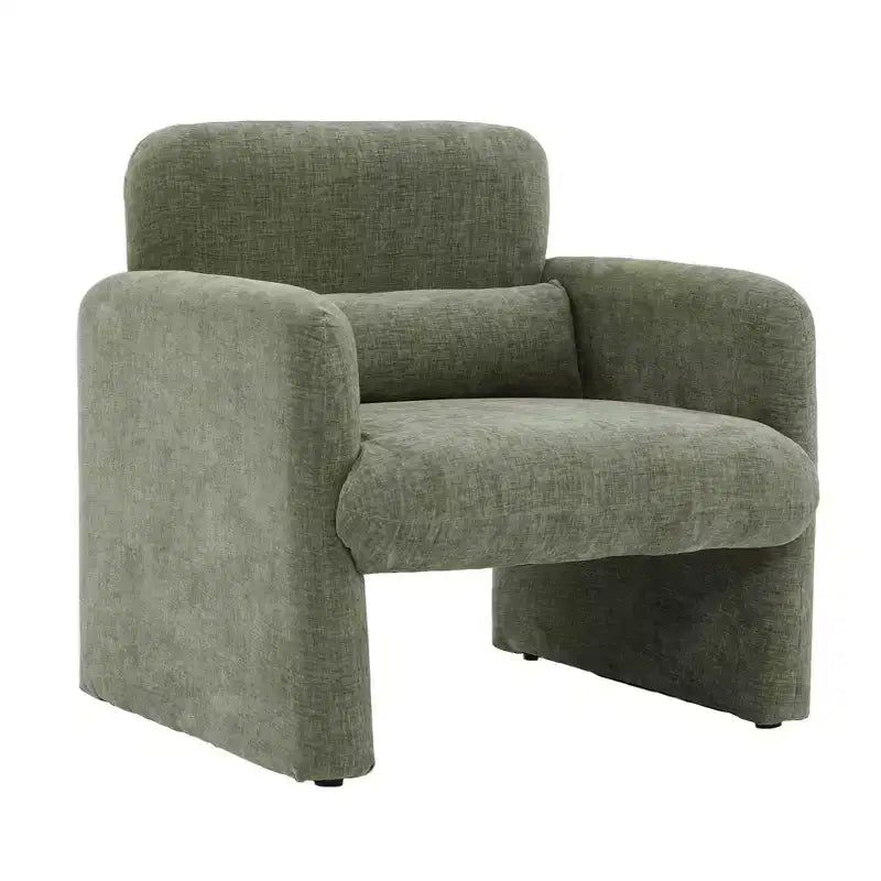 Single Sofa Chair,300LBS,Curved Backrest, Comfortable Armchair,Oversized Reading Chair for Living Room Bedroom Study Office