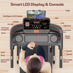 Tapis de marche 4 en 1 avec inclinaison de 12 %, tapis roulant portable, tapis roulant pliable pour la maison et le bureau, tapis roulant silencieux de 3,5 CV