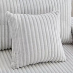 Canapé méridienne moderne en velours côtelé Whisen 75,5 pouces avec dossier réglable sur 5 positions, accoudoirs de rangement, porte-gobelets, support de téléphone