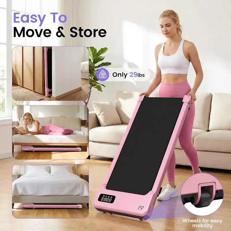 Tapis de course KRISRATE 6 en 1 de 3,5 CV avec plateforme vibrante et inclinaison de 12 %/15 %, tapis de course pliable sous le bureau pour la maison, le bureau