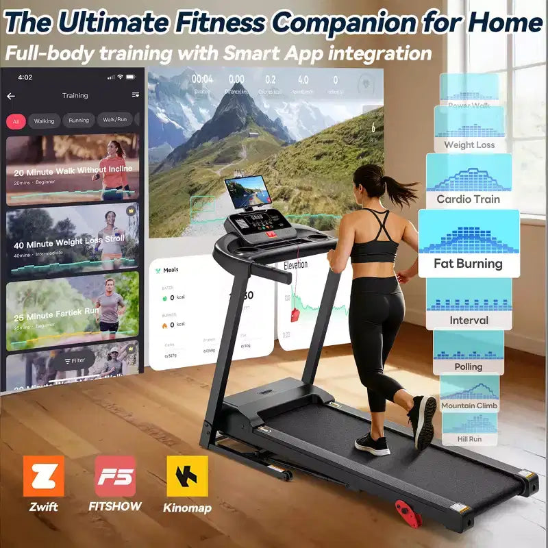 Treadmills Clearance with Incline,Portable Treadmills for Home Small, Incline Walking Pad Treadmill with Handle Bar, Walking Pad Foldable