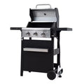 MASTGOAL 3-Burner 27,000 BTU Propane Gas Grill, Large Cooking Area, Side Shelves & Storage Cabinet, Portable Outdoor BBQ Grill for Patio