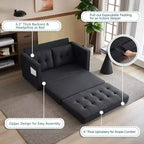 Karl Home |53.5 inch Upholstered Sleeper Sofa
