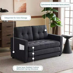 Karl Home |53.5 inch Upholstered Sleeper Sofa