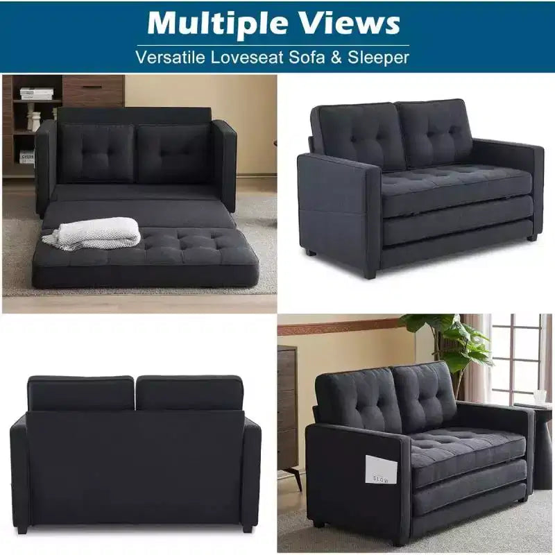 Karl Home |53.5 inch Upholstered Sleeper Sofa