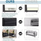 Karl Home |53.5 inch Upholstered Sleeper Sofa
