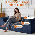MAYEERTY 70 In 2 SeaterModern Velvet Loveseat Sofa with Throw Pillows Compact Space-Saving Couch