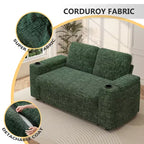 Dyonery 3 in 1 Sofa Bed,65.5 Inch Convertible Pull Out Couch,Loveseat Sleeper Sofa with Cup Holders/USB,Comfy Sofa Couches for Living Room,Bedroom