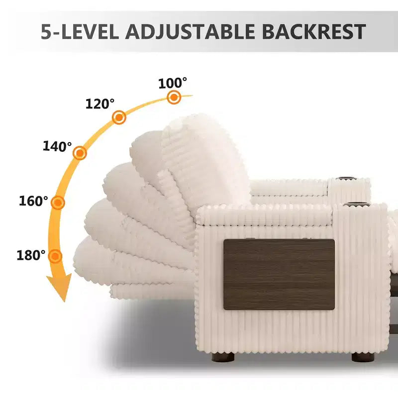 Dyonery 3 in 1 Sofa Bed,65.5 Inch Convertible Pull Out Couch,Loveseat Sleeper Sofa with Cup Holders/USB,Comfy Sofa Couches for Living Room,Bedroom