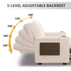 Dyonery 3 in 1 Sofa Bed,65.5 Inch Convertible Pull Out Couch,Loveseat Sleeper Sofa with Cup Holders/USB,Comfy Sofa Couches for Living Room,Bedroom