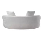 GDFStudio Danilo Modern 80 3-Seater Boucle Upholstered Boneless Sofa with 2 Pillows