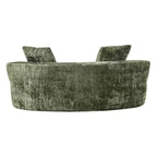 GDFStudio Danilo Modern 80 3-Seater Boucle Upholstered Boneless Sofa with 2 Pillows