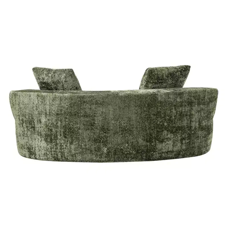 GDFStudio Danilo Modern 80 3-Seater Boucle Upholstered Boneless Sofa with 2 Pillows