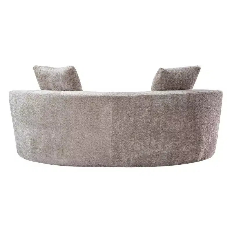 GDFStudio Danilo Modern 80 3-Seater Boucle Upholstered Boneless Sofa with 2 Pillows