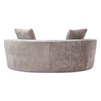 GDFStudio Danilo Modern 80 3-Seater Boucle Upholstered Boneless Sofa with 2 Pillows