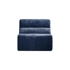 MAYEERTY Canapé sectionnel modulable personnalisable en velours, emballage compressé, canapé moderne bicolore