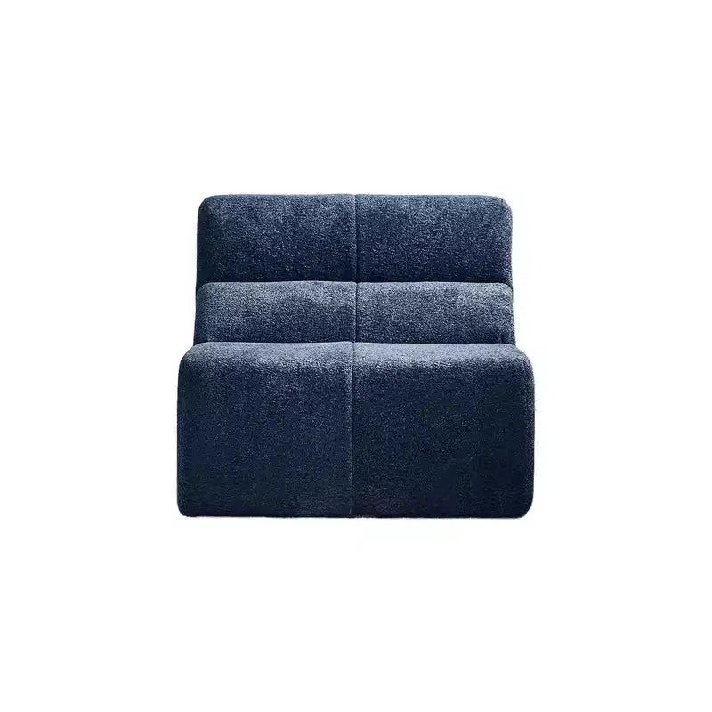 MAYEERTY Canapé sectionnel modulable personnalisable en velours, emballage compressé, canapé moderne bicolore