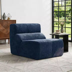 MAYEERTY Modular Customizable Velvet Sectional Sofa Compressed Packaging Color-Block Modern Couch