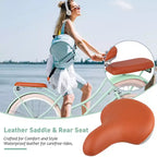 Vélo de ville NAYSAYE pour femme avec panier avant et cadre robuste pour un trajet confortable en ville, vert, 63.98*24.53*38.82