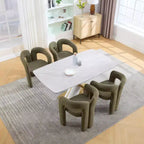 MAYEERTY Canapé 2 places, cadre en bois massif, mousse haute densité avec coussins décoratifs, sans pieds