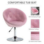 Pink Modern 26 Swivel Accent Chair