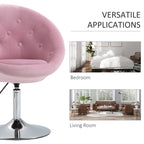 Pink Modern 26 Swivel Accent Chair