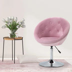 Pink Modern 26 Swivel Accent Chair