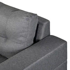 Modern 4-Seat L-Shaped Sectional Sofa with Lounge Chaise