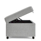Modern Large Comfort Sofa Ottoman with Storage,Storage Ottoman