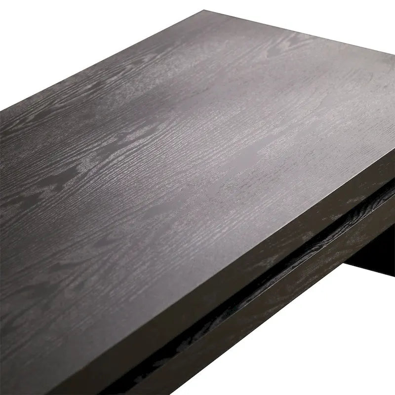 Modern Black Wooden Coffee Table