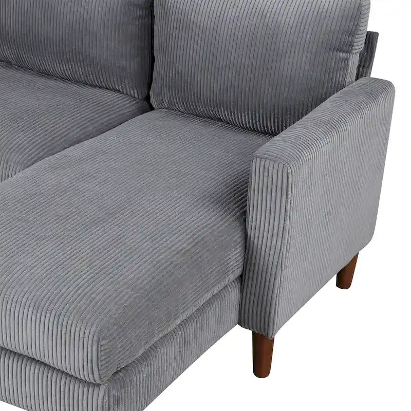 U-shaped Sponge-filled Cushion Combination Sofa