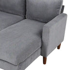 U-shaped Sponge-filled Cushion Combination Sofa