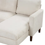 U-shaped Sponge-filled Cushion Combination Sofa