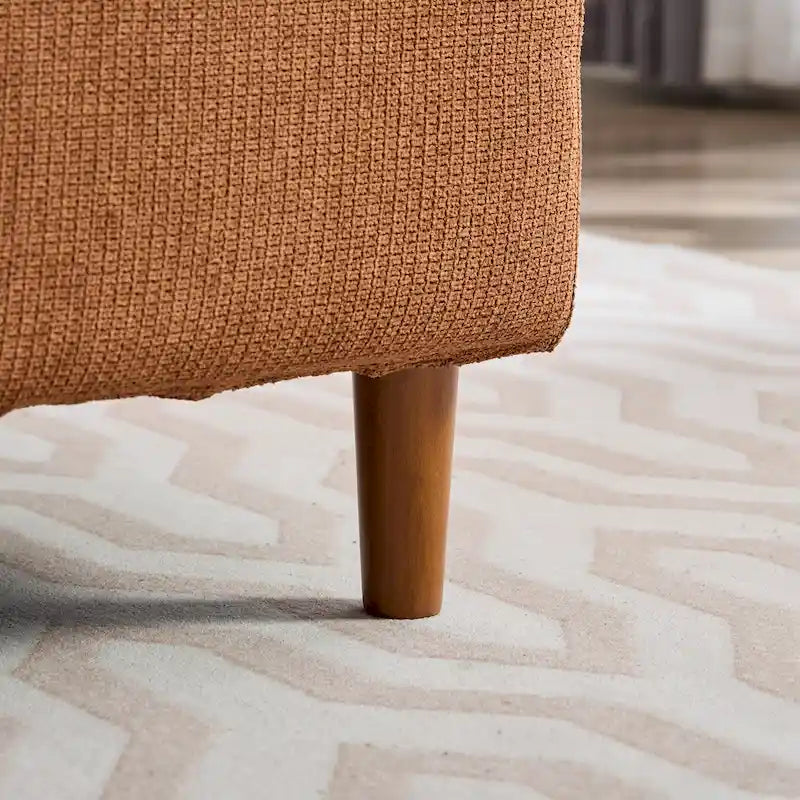 Méridienne double face capitonnée - 2 places