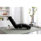 Chaise longue de massage intérieure en lin
