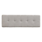 49 Entryway Shoe Storage Bench with Double Doors & Padded Cushion,Space-Saving Ottoman