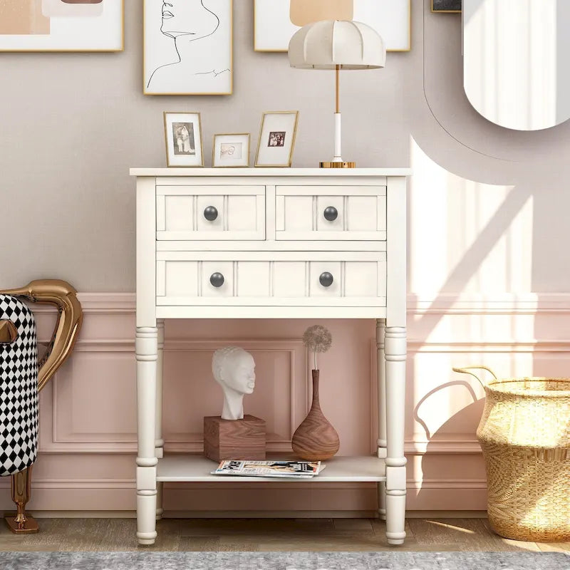 Narrow Console Table Slim Sofa Table