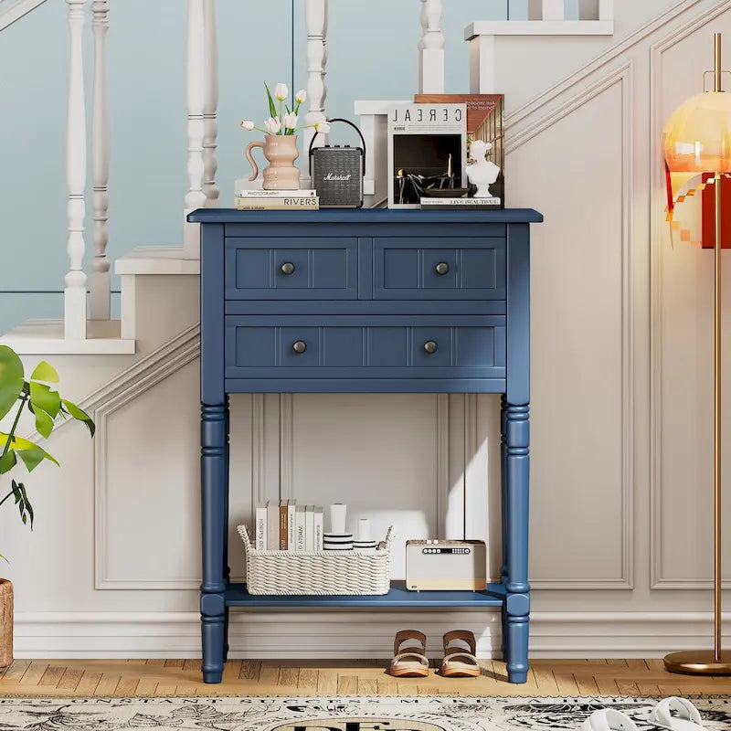 Narrow Console Table Slim Sofa Table
