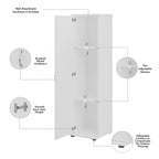 Universal Tall Narrow Storage Cabinet by Bush Business Furniture