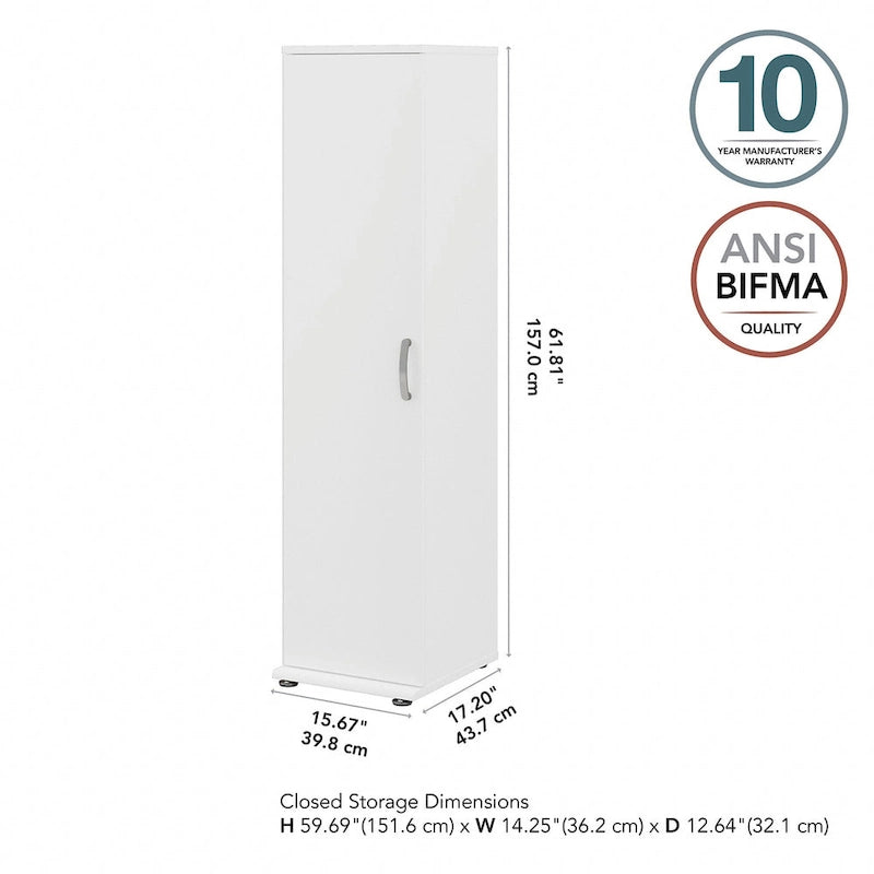 Universal Tall Narrow Storage Cabinet by Bush Business Furniture