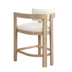 Ensemble de bar 5 pièces Netia à hauteur de comptoir avec chaises rembourrées en bouclette et piètement de table en métal par Christopher Knight Home
