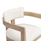 Ensemble de bar 5 pièces Netia à hauteur de comptoir avec chaises rembourrées en bouclette et piètement de table en métal par Christopher Knight Home